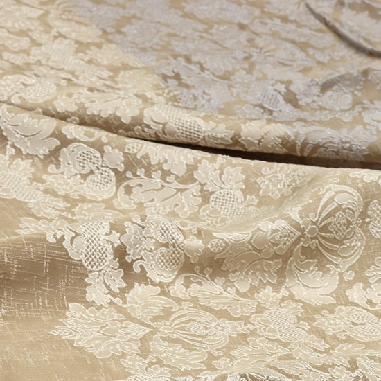  Panel V-70 Damask Wholesale Jacquard Background Curtain Fabrics Living Room and Bedroom Curtains 10 Models  300x300 cm 100% Polyester